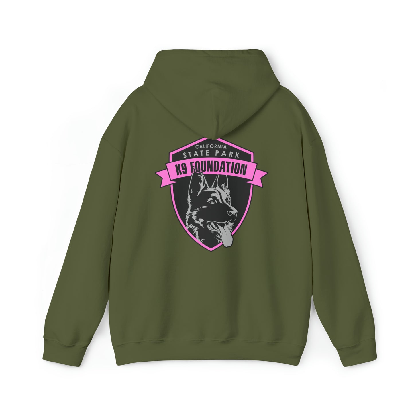 CSPK9 BCA Hooded Sweatshirt Front and Back Logo