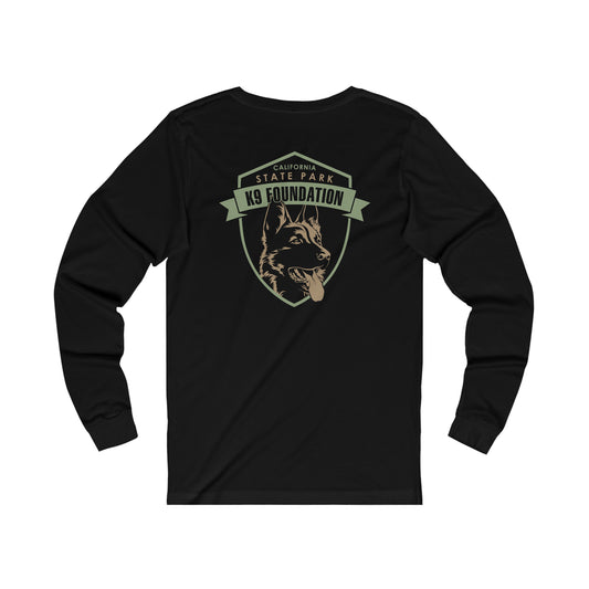 Long Sleeve Tee Font and Back Logo