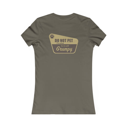 Women's Do Not Pet Tee