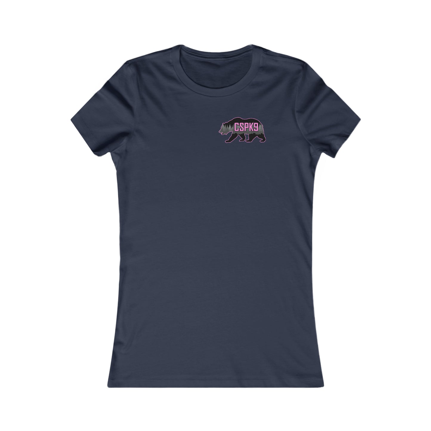 CSPK9 Women's Tee BCA Front and Back Logos