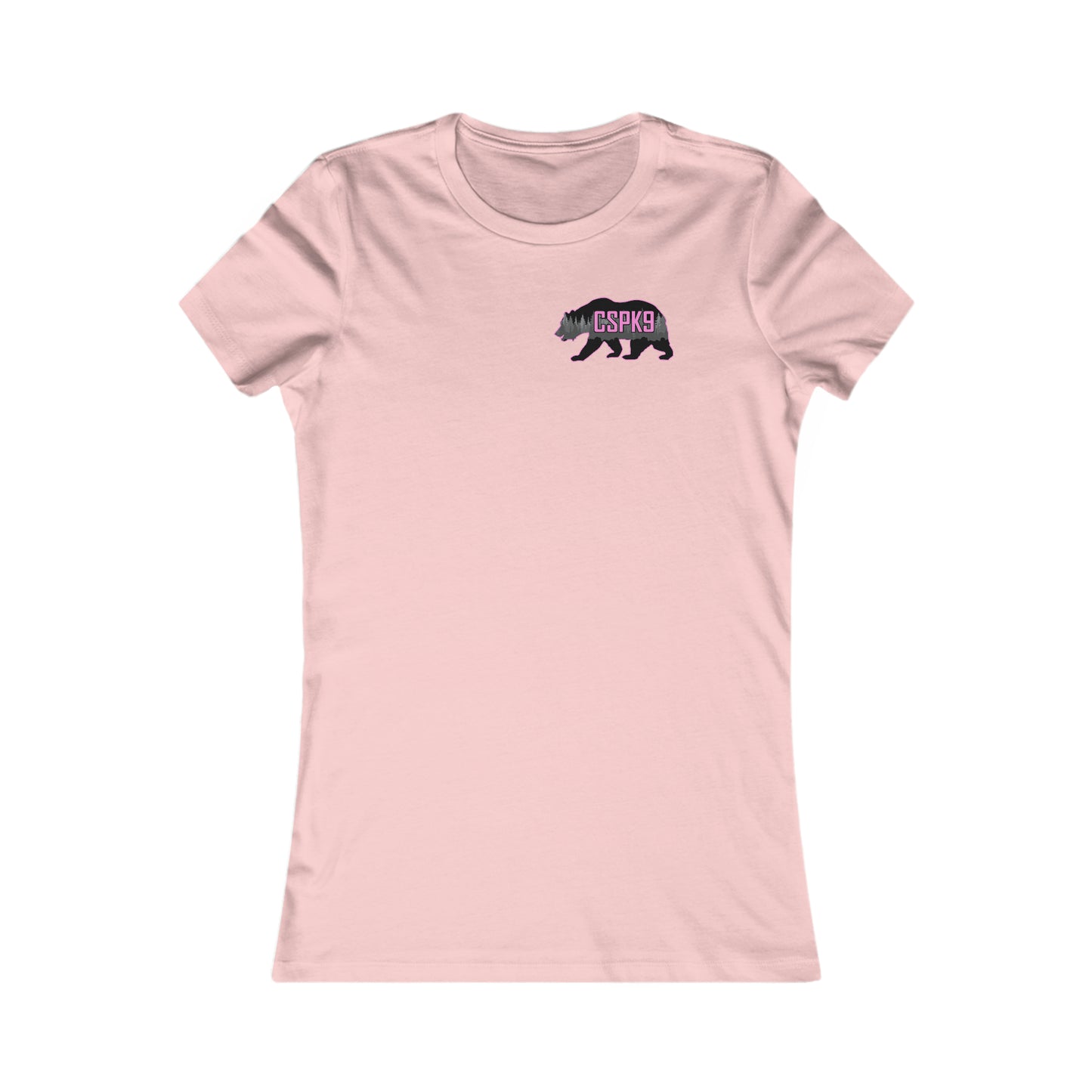 CSPK9 Women's Tee BCA Front and Back Logos