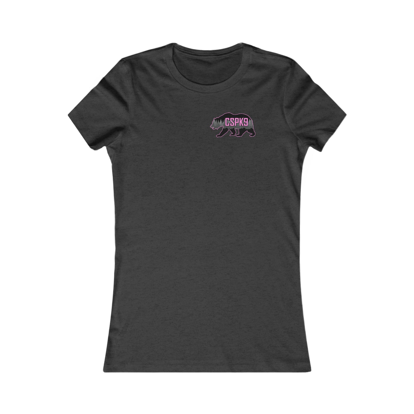 CSPK9 Women's Tee BCA Front and Back Logos