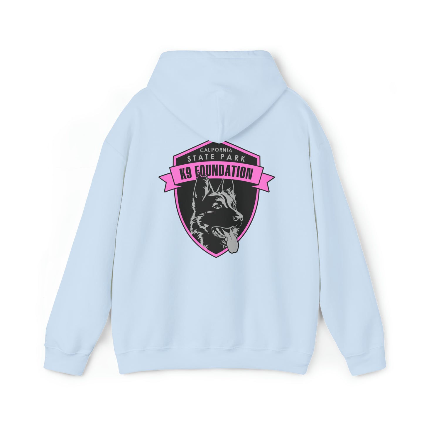 CSPK9 BCA Hooded Sweatshirt Front and Back Logo