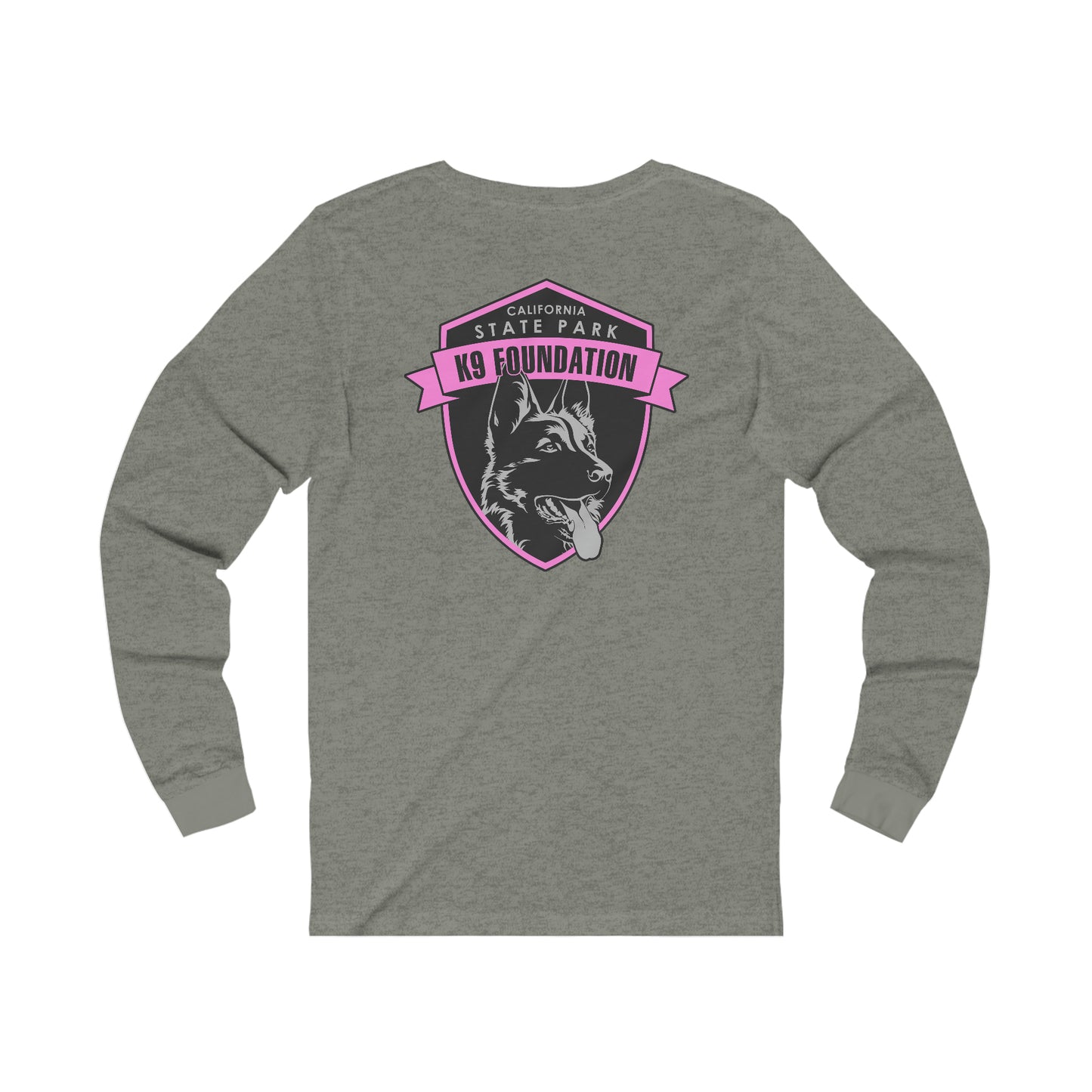 CSPK9 BCA Long Sleeve Tee Front and Back Logo