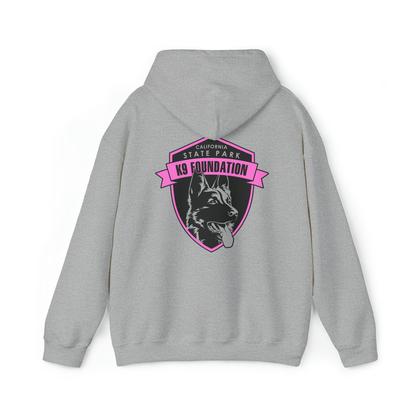 CSPK9 BCA Hooded Sweatshirt Front and Back Logo