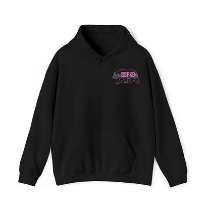 CSPK9 BCA Hooded Sweatshirt Front and Back Logo