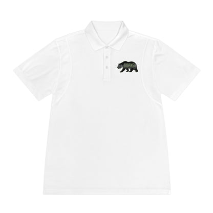 Men's Sport Polo Shirt Bear Logo