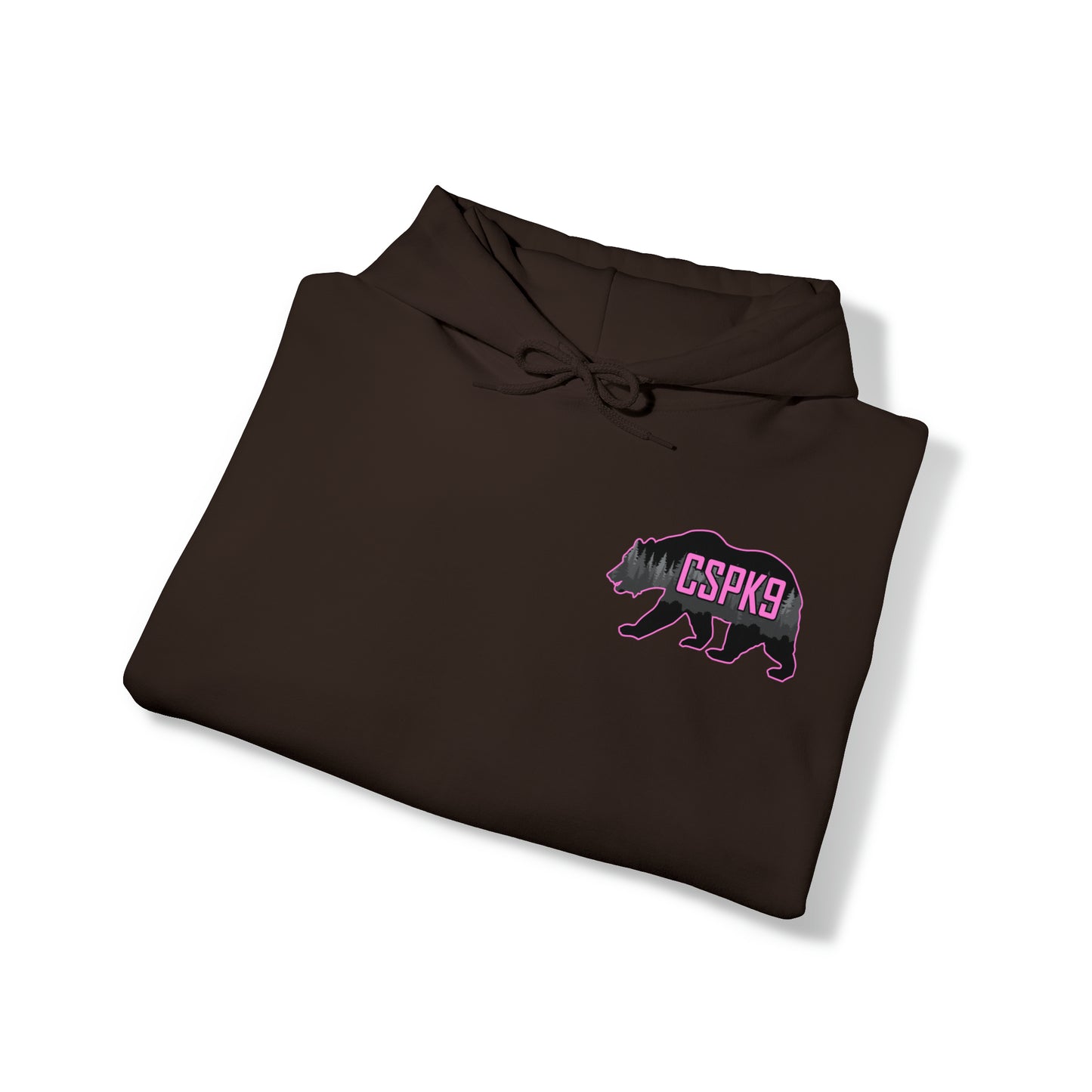 CSPK9 BCA Hooded Sweatshirt Front and Back Logo
