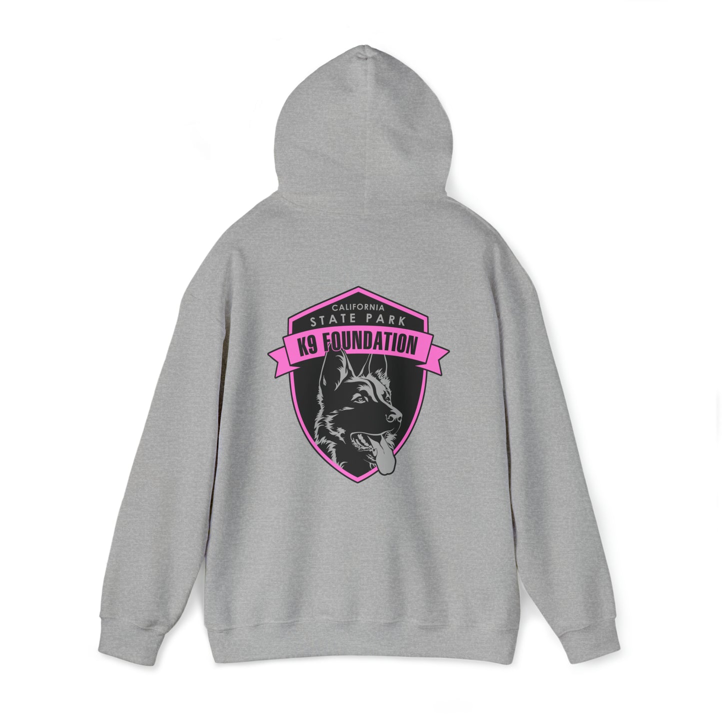 CSPK9 BCA Hooded Sweatshirt Front and Back Logo
