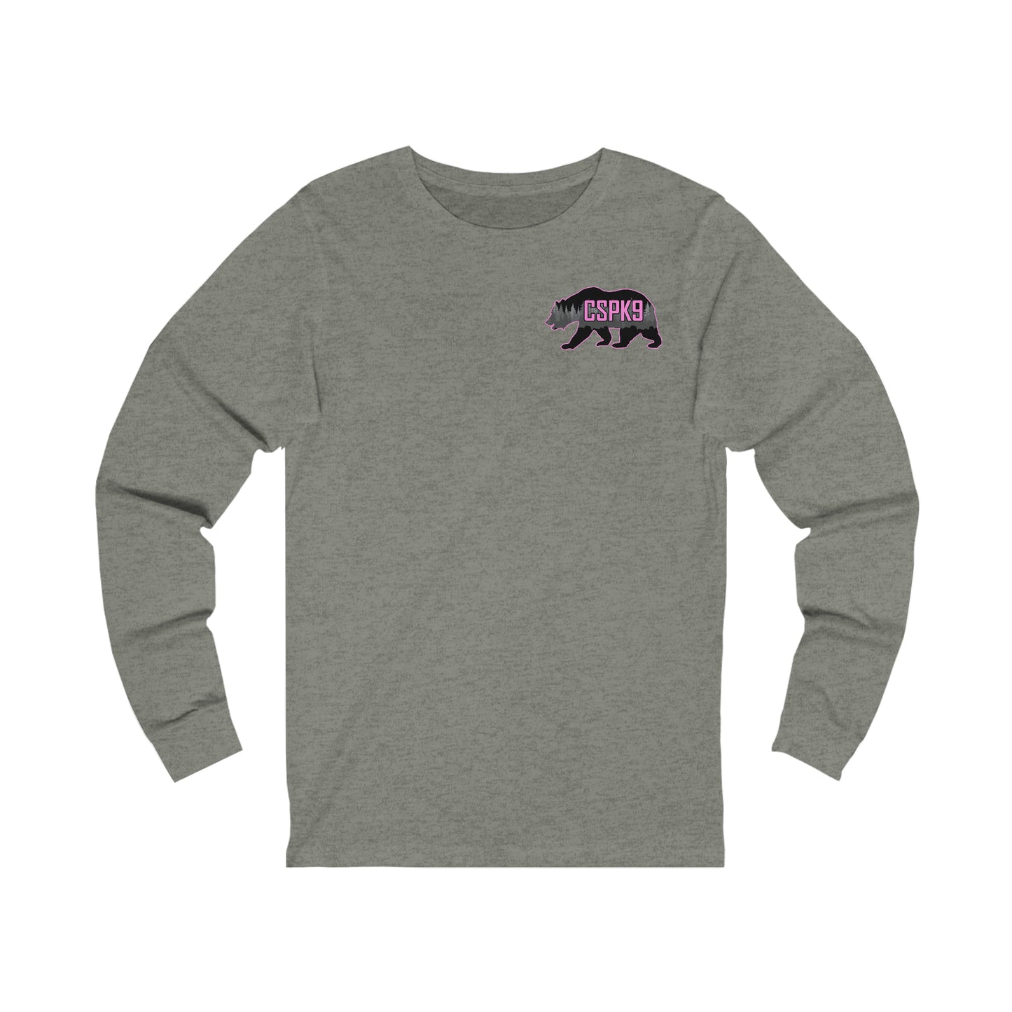 CSPK9 BCA Long Sleeve Tee Front and Back Logo