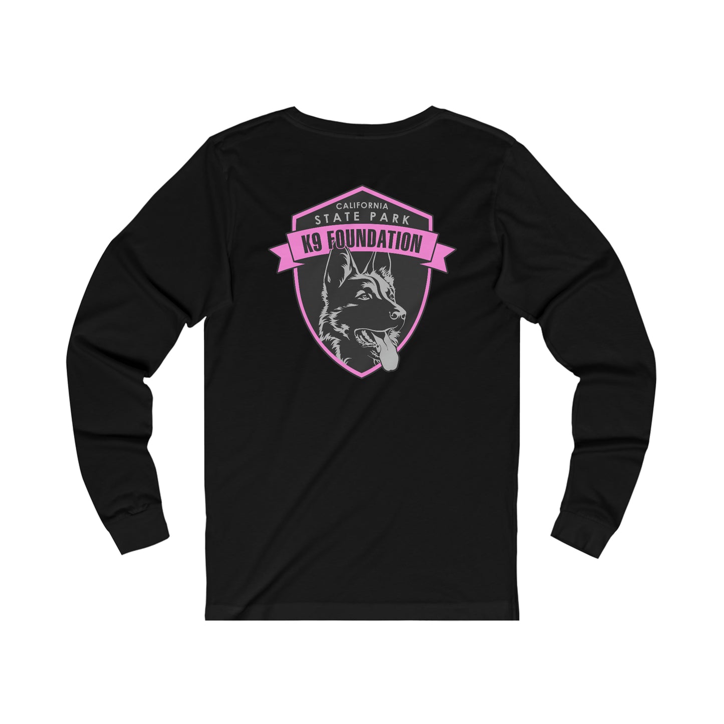 CSPK9 BCA Long Sleeve Tee Front and Back Logo