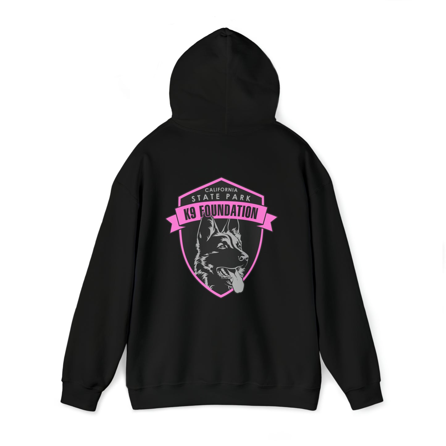 CSPK9 BCA Hooded Sweatshirt Front and Back Logo