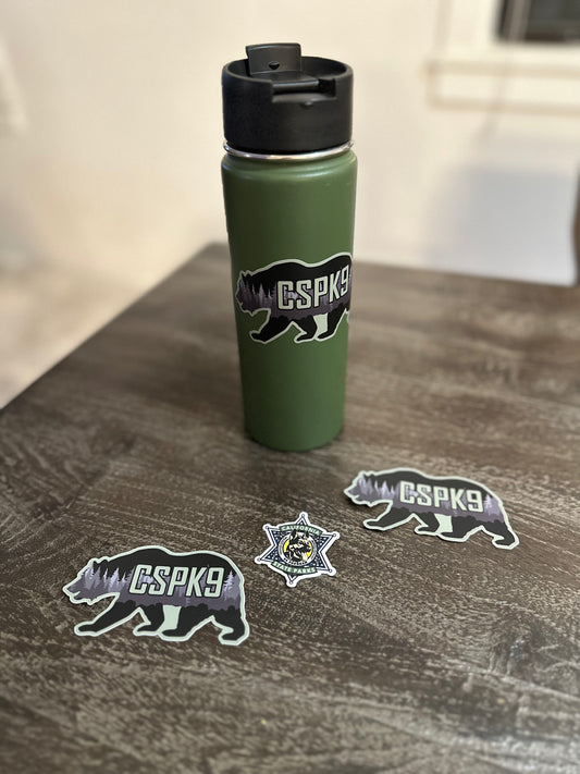 Large Bear Design Sticker